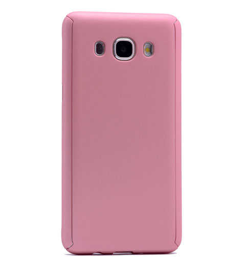 Galaxy J7 2016 Uyumlu Kılıf Zore 360 3 Parçalı Rubber Kapak