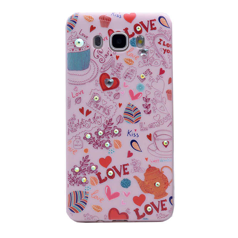 Galaxy J7 2016 Uyumlu Kılıf Zore Pembiş Silikon
