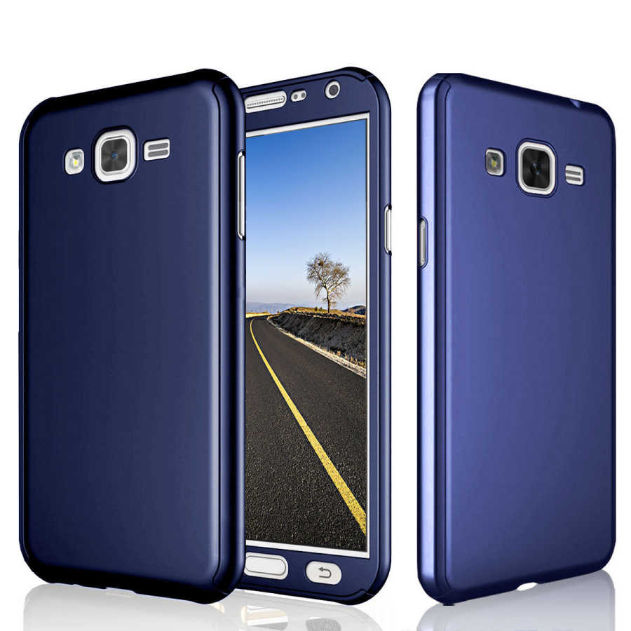 Galaxy J7 Core Uyumlu Kılıf Zore 360 3 Parçalı Rubber Kapak
