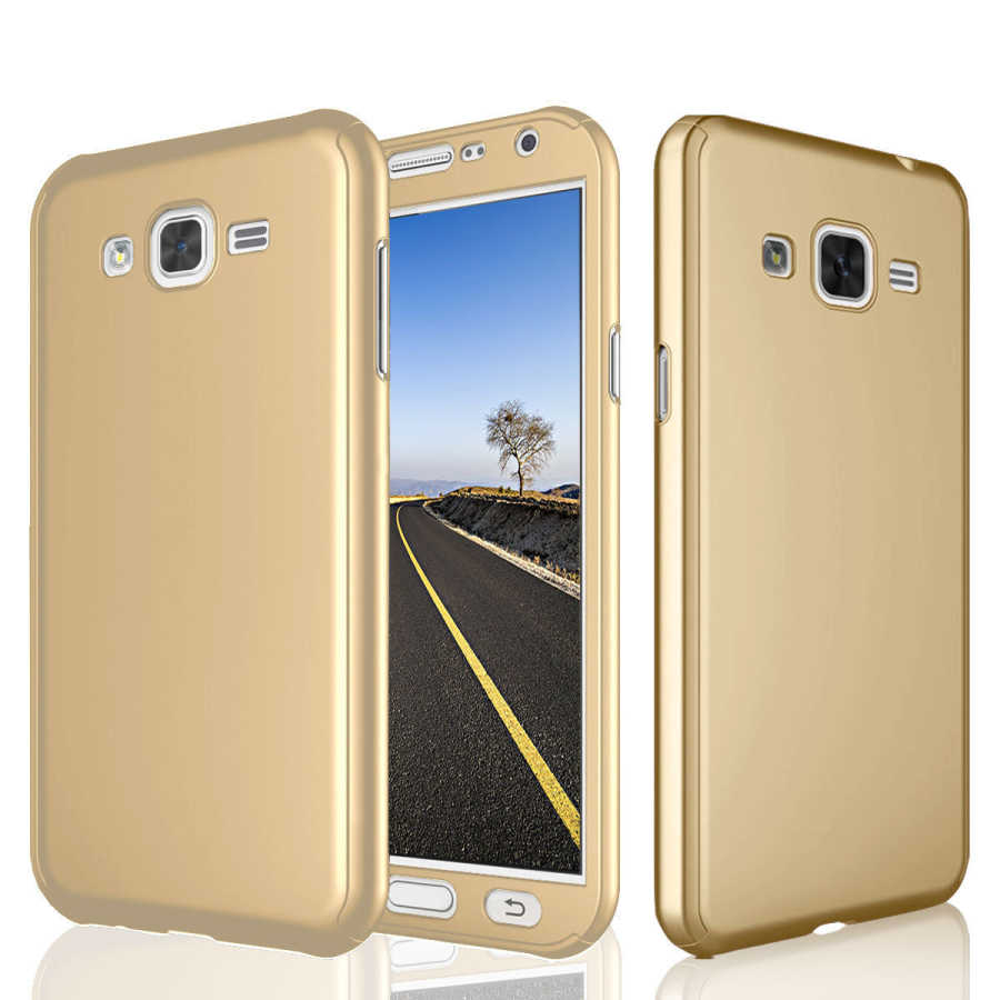 Galaxy J7 Core Uyumlu Kılıf Zore 360 3 Parçalı Rubber Kapak