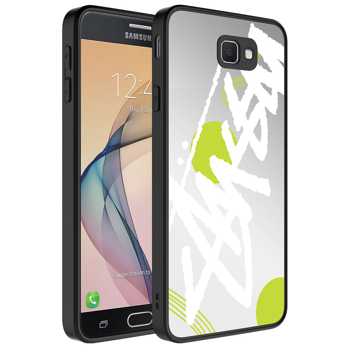 Galaxy J7 Prime Uyumlu Kılıf Aynalı Desenli Kamera Korumalı Parlak Zore Mirror Kapak