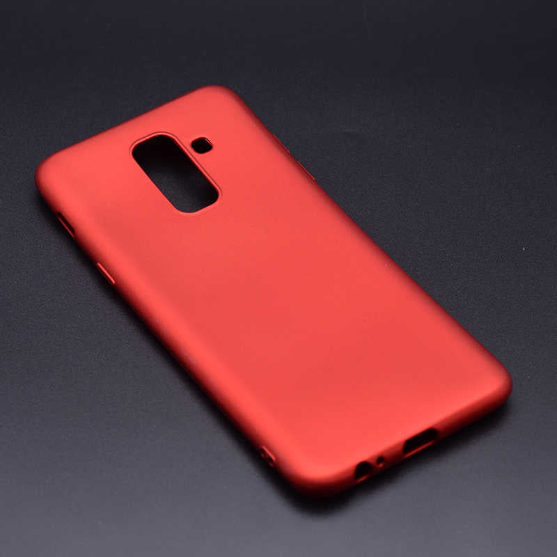 Galaxy J8 Uyumlu Kılıf Zore Premier Silikon Kapak