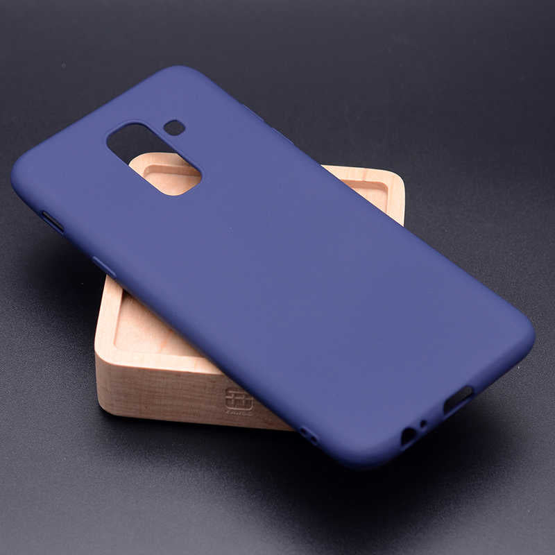 Galaxy J8 Uyumlu Kılıf Zore Premier Silikon Kapak