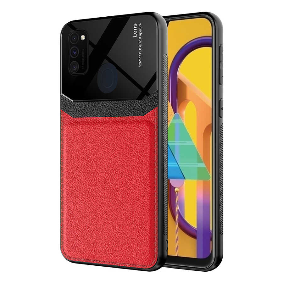 Galaxy M21 Uyumlu Kılıf Zore Emiks Kapak