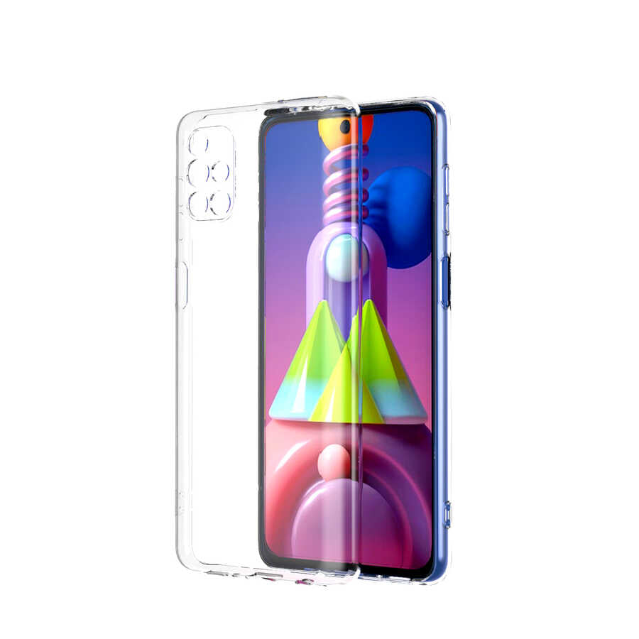 Galaxy M51 Uyumlu Kılıf Zore Kamera Korumalı Süper Silikon Kapak