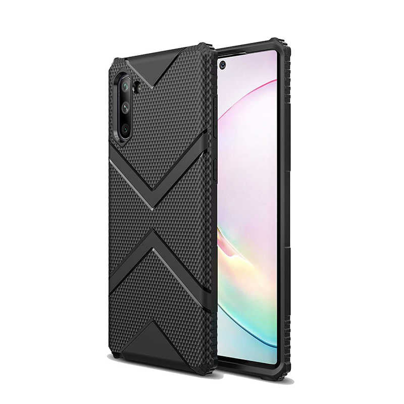 Galaxy Note 10 Uyumlu Kılıf Zore Hank Silikon