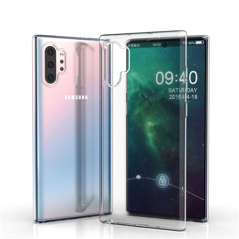 Galaxy Note 10 Plus Uyumlu Kılıf Zore Süper Silikon Kapak