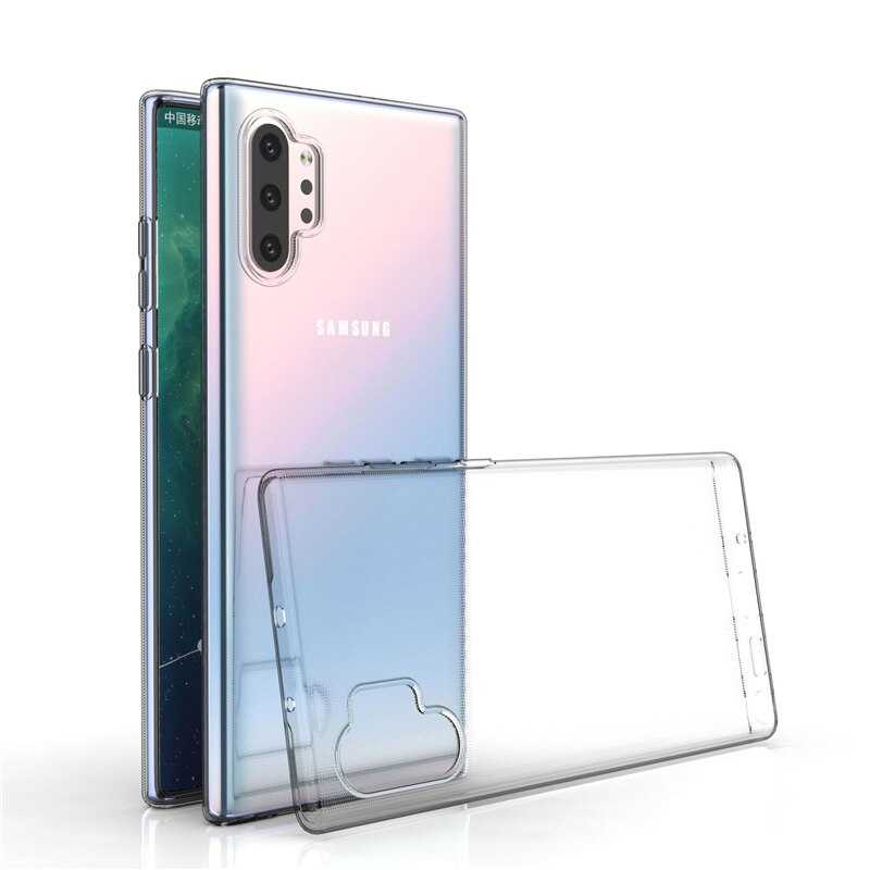 Galaxy Note 10 Plus Uyumlu Kılıf Zore Süper Silikon Kapak