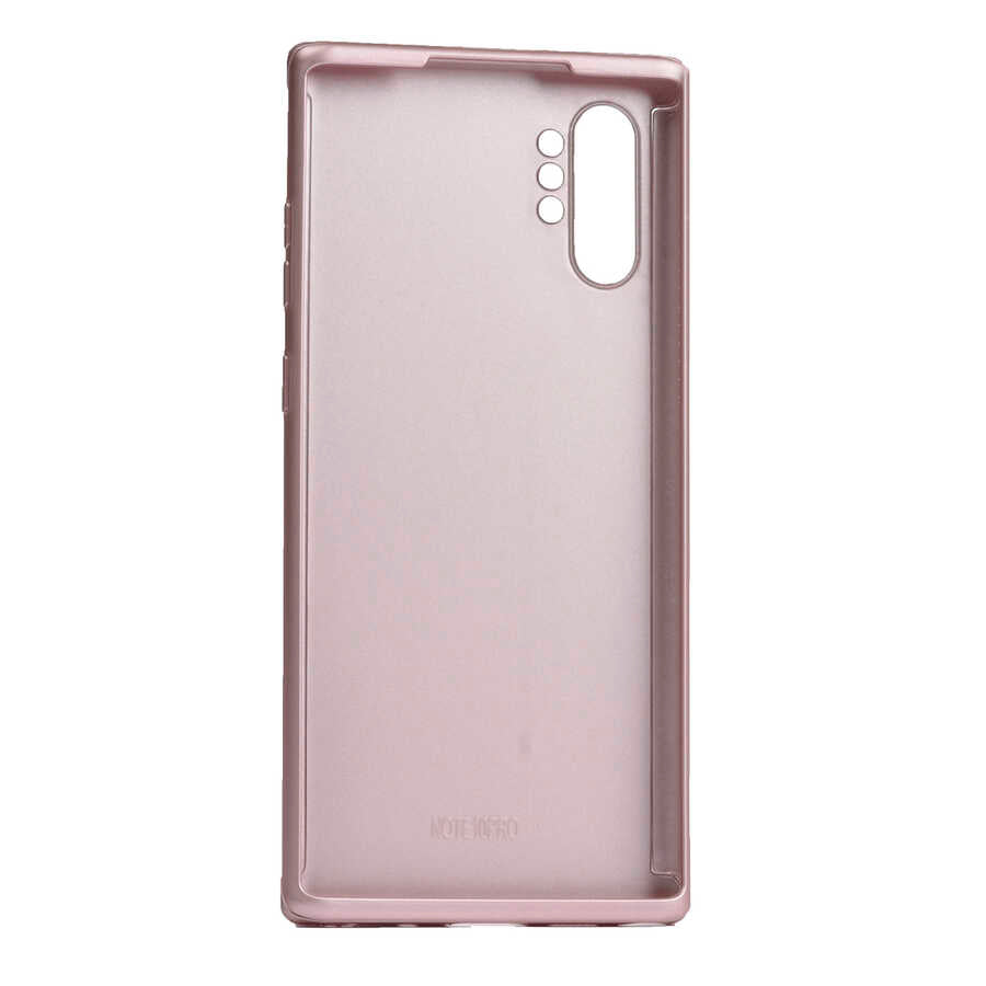 Galaxy Note 10 Plus Uyumlu Kılıf Zore 360 3 Parçalı Rubber Kapak