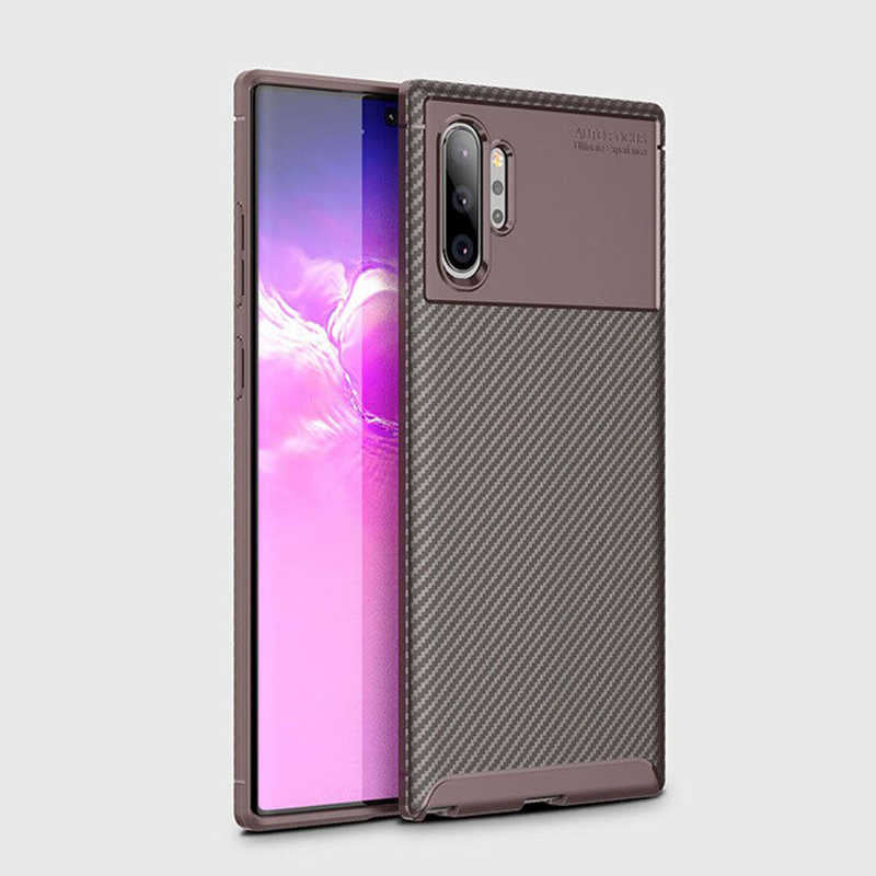 Galaxy Note 10 Plus Uyumlu Kılıf Zore Negro Silikon Kapak