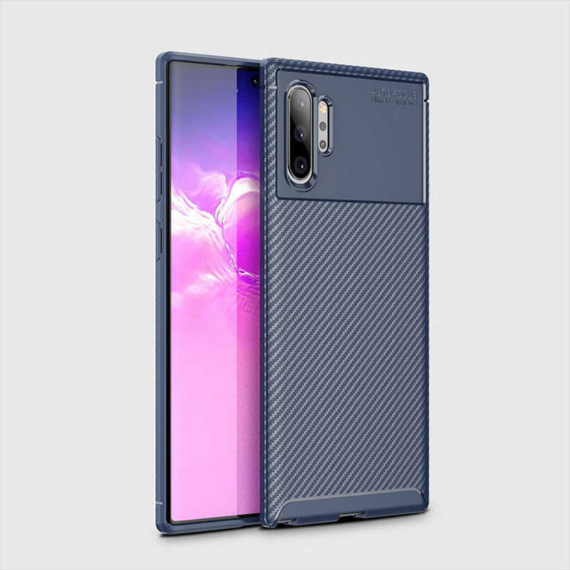 Galaxy Note 10 Plus Uyumlu Kılıf Zore Negro Silikon Kapak