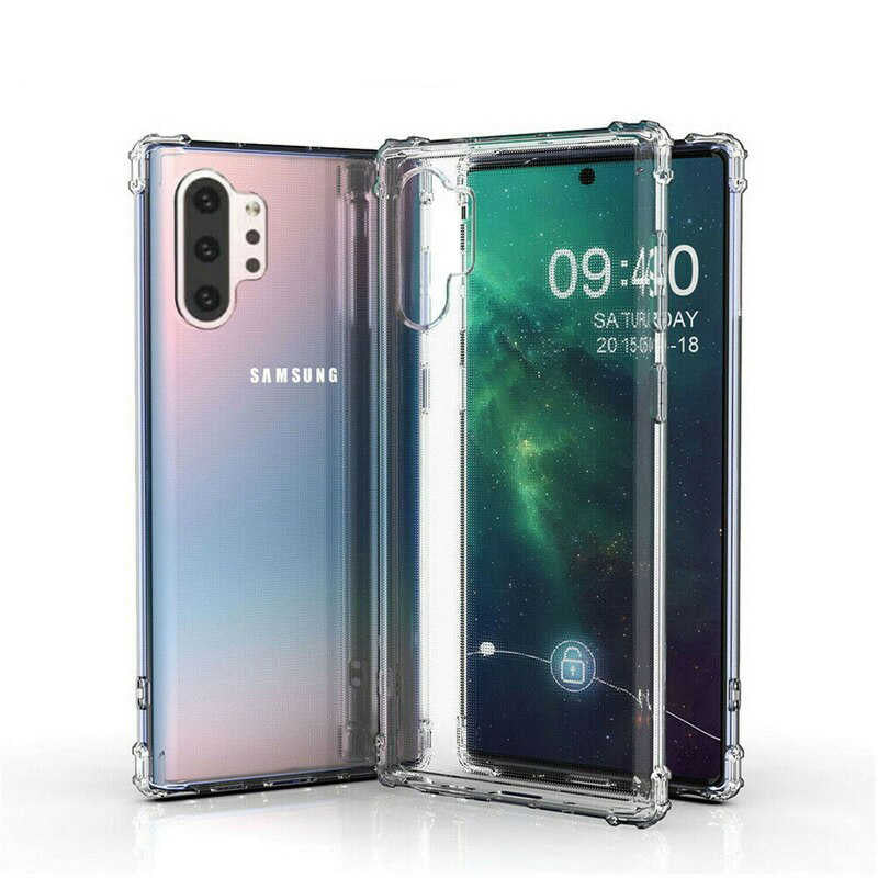 Galaxy Note 10 Plus Uyumlu Kılıf Zore Nitro Anti Shock Silikon