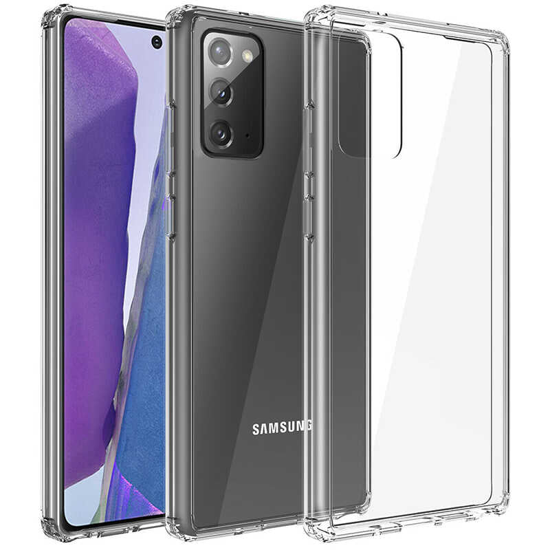 Galaxy Note 20 Uyumlu Kılıf Zore Nitro Anti Shock Silikon