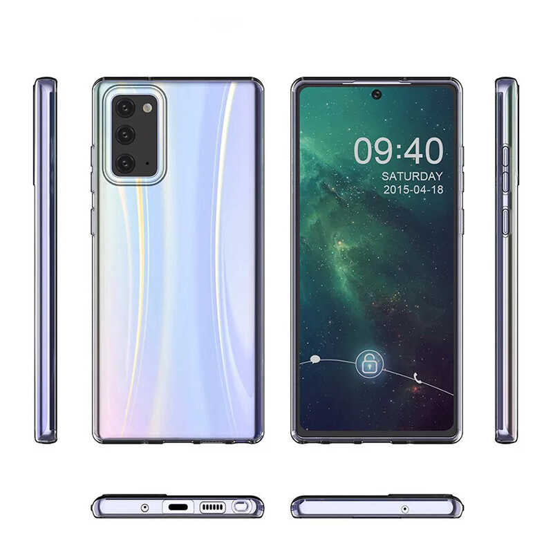 Galaxy Note 20 Uyumlu Kılıf Zore Süper Silikon Kapak