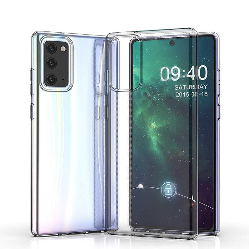 Galaxy Note 20 Uyumlu Kılıf Zore Süper Silikon Kapak