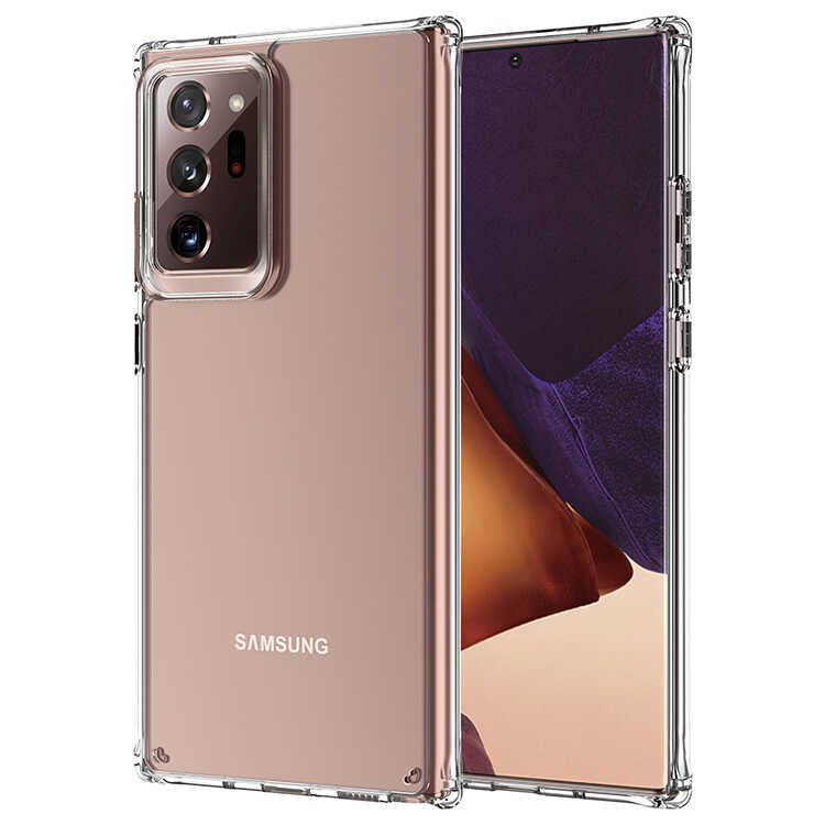 Galaxy Note 20 Ultra Uyumlu Kılıf Zore 2mm Anti Shock Silikon