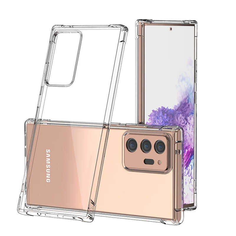 Galaxy Note 20 Ultra Uyumlu Kılıf Zore Nitro Anti Shock Silikon