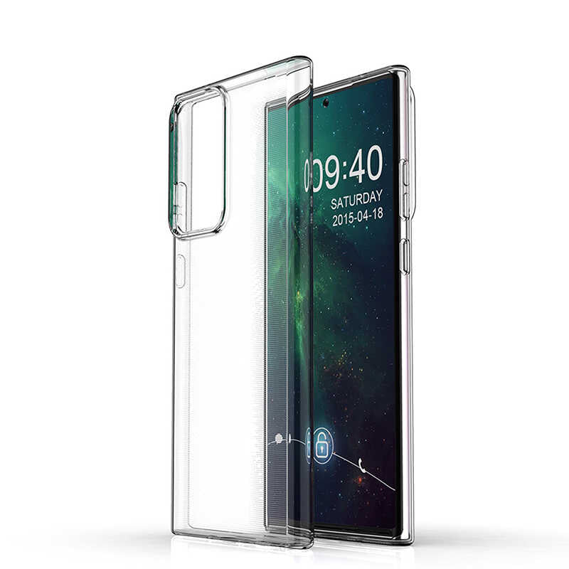 Galaxy Note 20 Ultra Uyumlu Kılıf Zore Süper Silikon Kapak