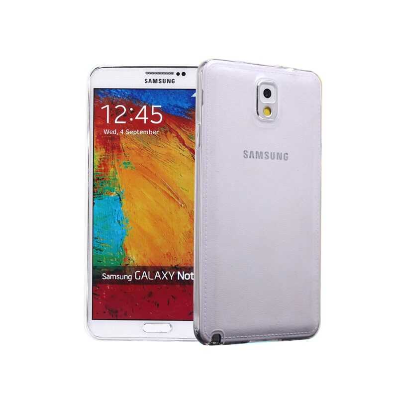 Galaxy Note 3 Uyumlu Kılıf Zore Süper Silikon Kapak