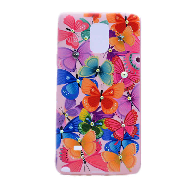 Galaxy Note 4 Uyumlu Kılıf Zore Pembiş Silikon