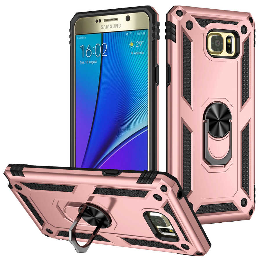 Galaxy Note 5 Uyumlu Kılıf Zore Vega Kapak