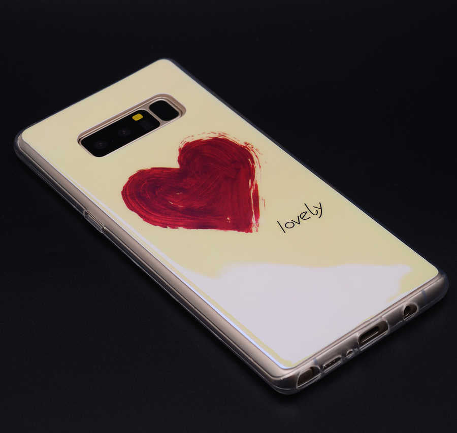Galaxy Note 8 Uyumlu Kılıf Zore Fani Silikon
