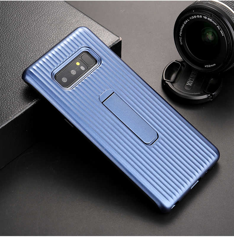 Galaxy Note 8 Uyumlu Kılıf Zore Wave Standlı Mıknatıslı Kapak