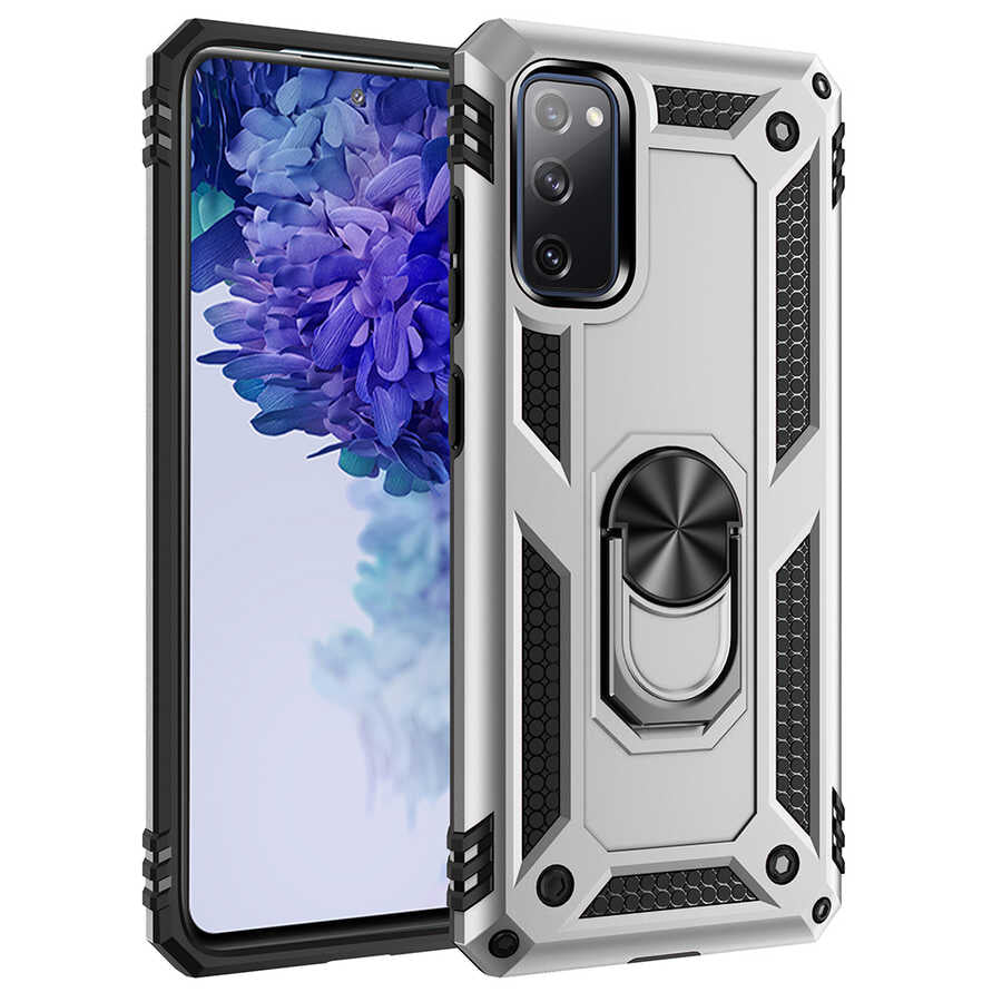 Galaxy S20 FE Uyumlu Kılıf Zore Vega Kapak