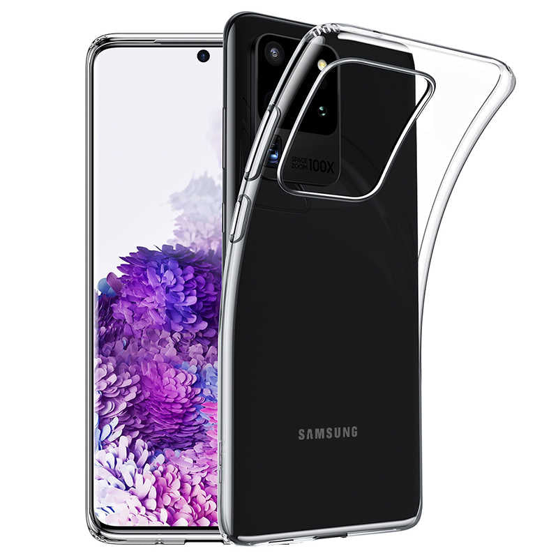 Galaxy S20 Ultra Uyumlu Kılıf Zore Süper Silikon Kapak