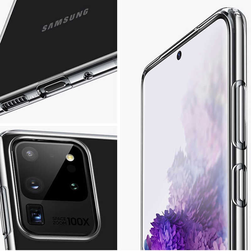 Galaxy S20 Ultra Uyumlu Kılıf Zore Süper Silikon Kapak