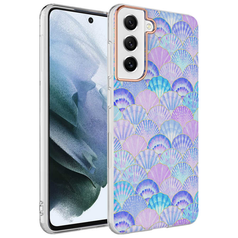 Galaxy S21 FE Uyumlu Kılıf Zore Bella Kapak