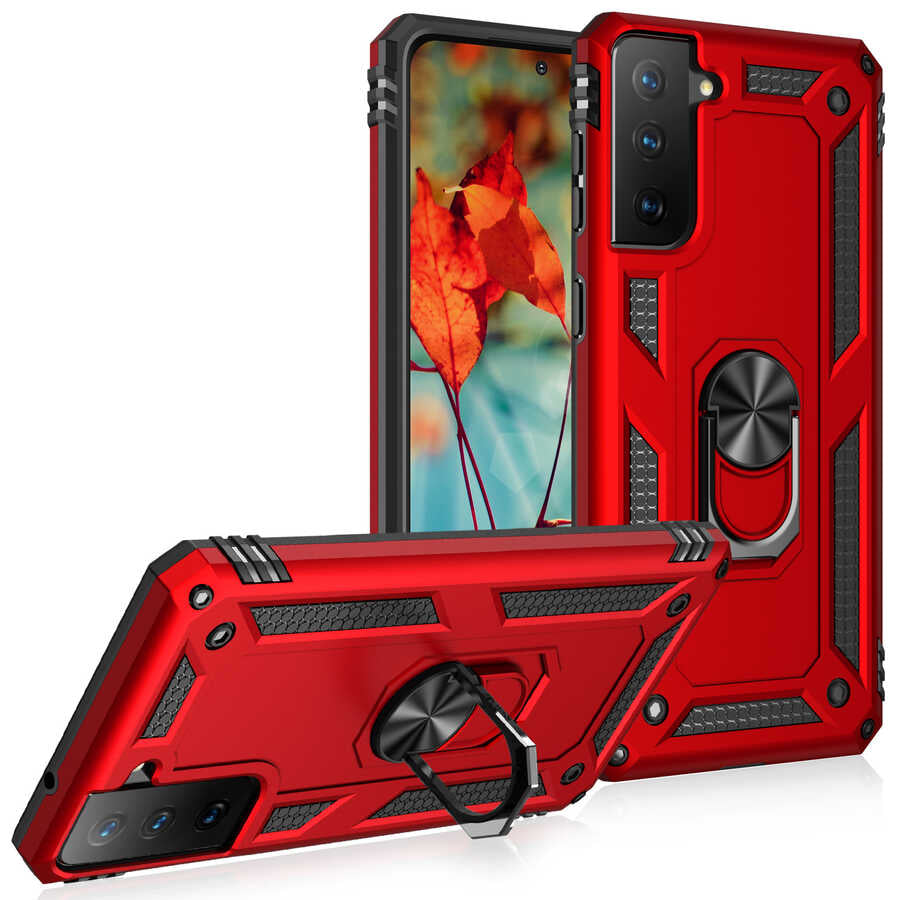 Galaxy S21 FE Uyumlu Kılıf Zore Vega Kapak