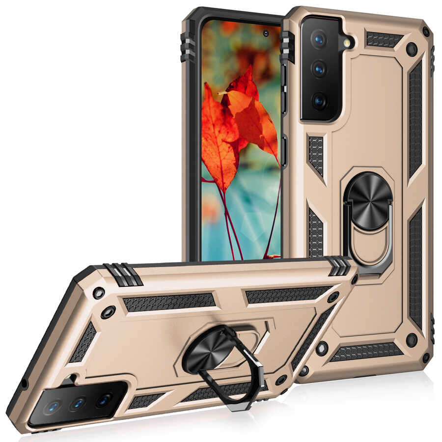 Galaxy S21 FE Uyumlu Kılıf Zore Vega Kapak