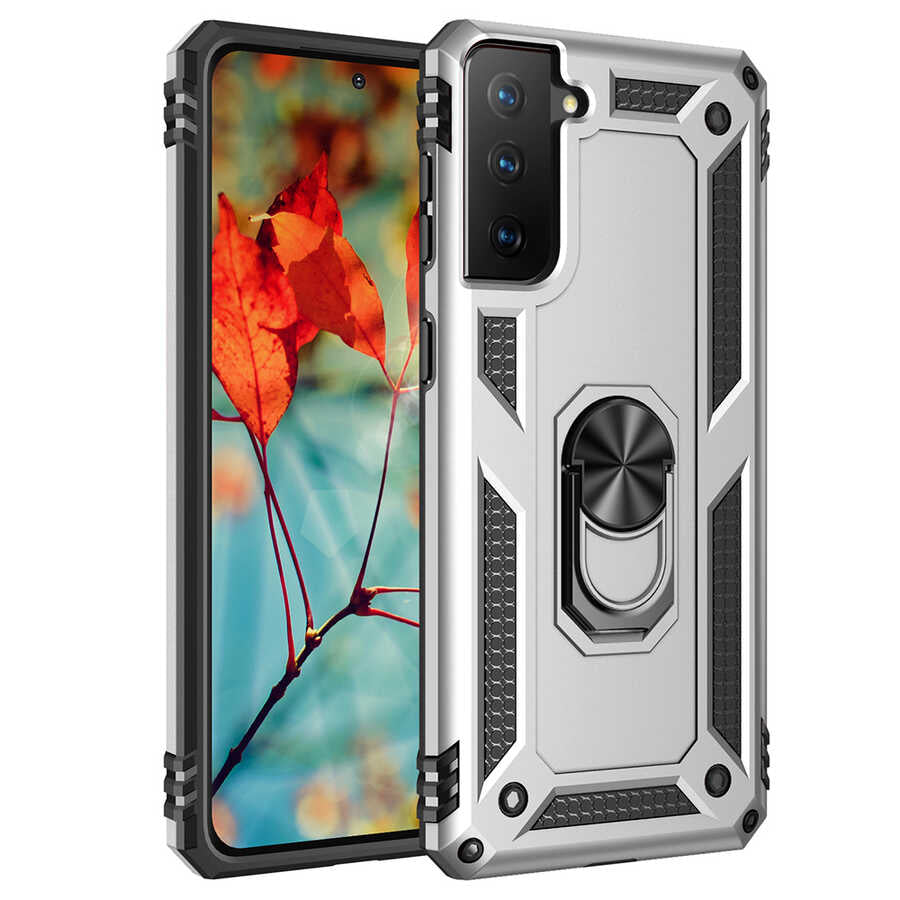 Galaxy S21 Plus Uyumlu Kılıf Zore Vega Kapak