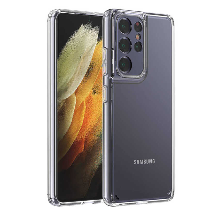 Galaxy S21 Ultra Uyumlu Kılıf Zore Coss Kapak