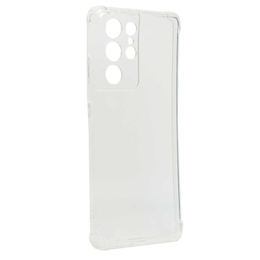 Galaxy S21 Ultra Uyumlu Kılıf Zore Kamera Korumalı Nitro Anti Shock Silikon