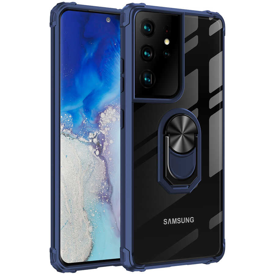 Galaxy S21 Ultra Uyumlu Kılıf Zore Mola Kapak