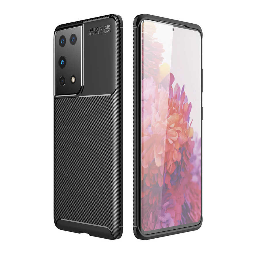 Galaxy S21 Ultra Uyumlu Kılıf Zore Negro Silikon Kapak