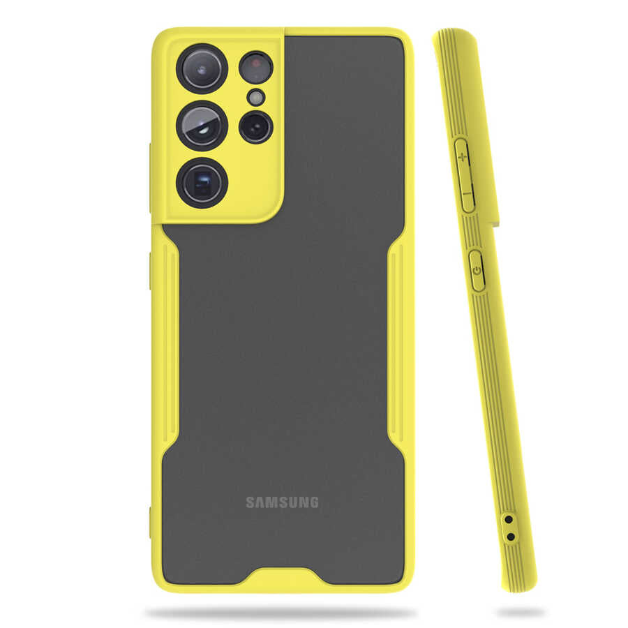 Galaxy S21 Ultra Uyumlu Kılıf Zore Parfe Kapak
