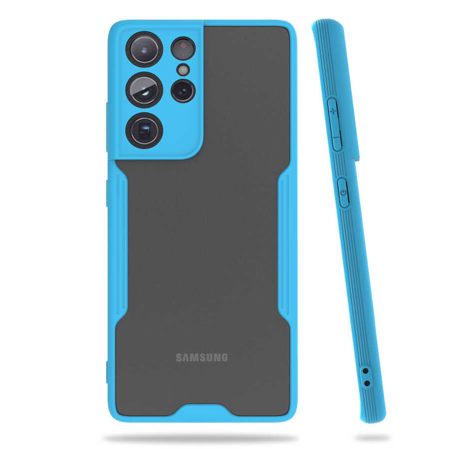 Galaxy S21 Ultra Uyumlu Kılıf Zore Parfe Kapak