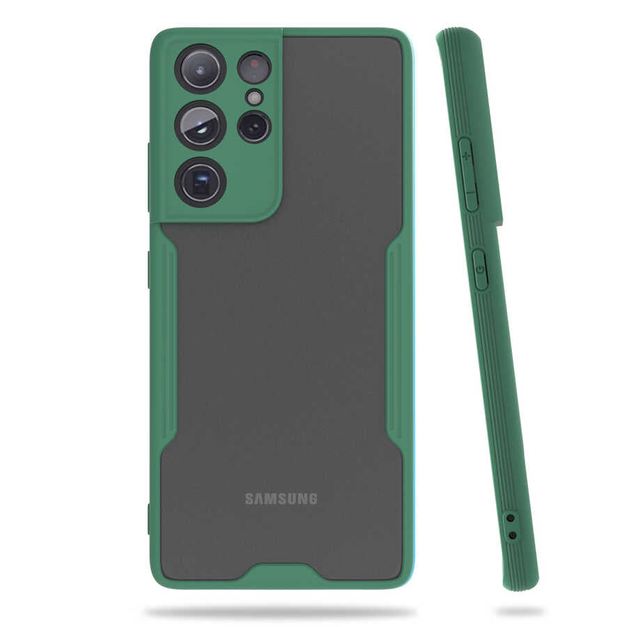 Galaxy S21 Ultra Uyumlu Kılıf Zore Parfe Kapak