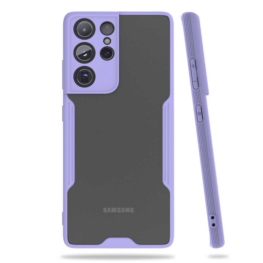 Galaxy S21 Ultra Uyumlu Kılıf Zore Parfe Kapak