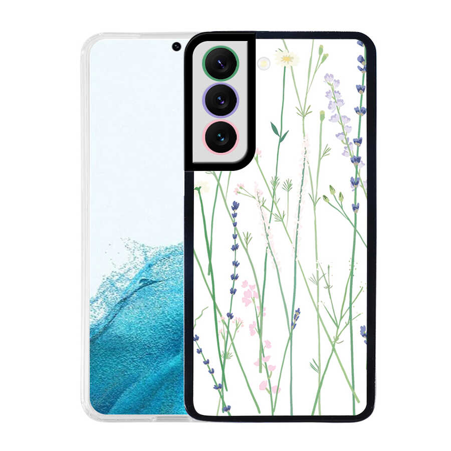 Galaxy S22 Uyumlu Kılıf Zore M-Fit Desenli Kapak