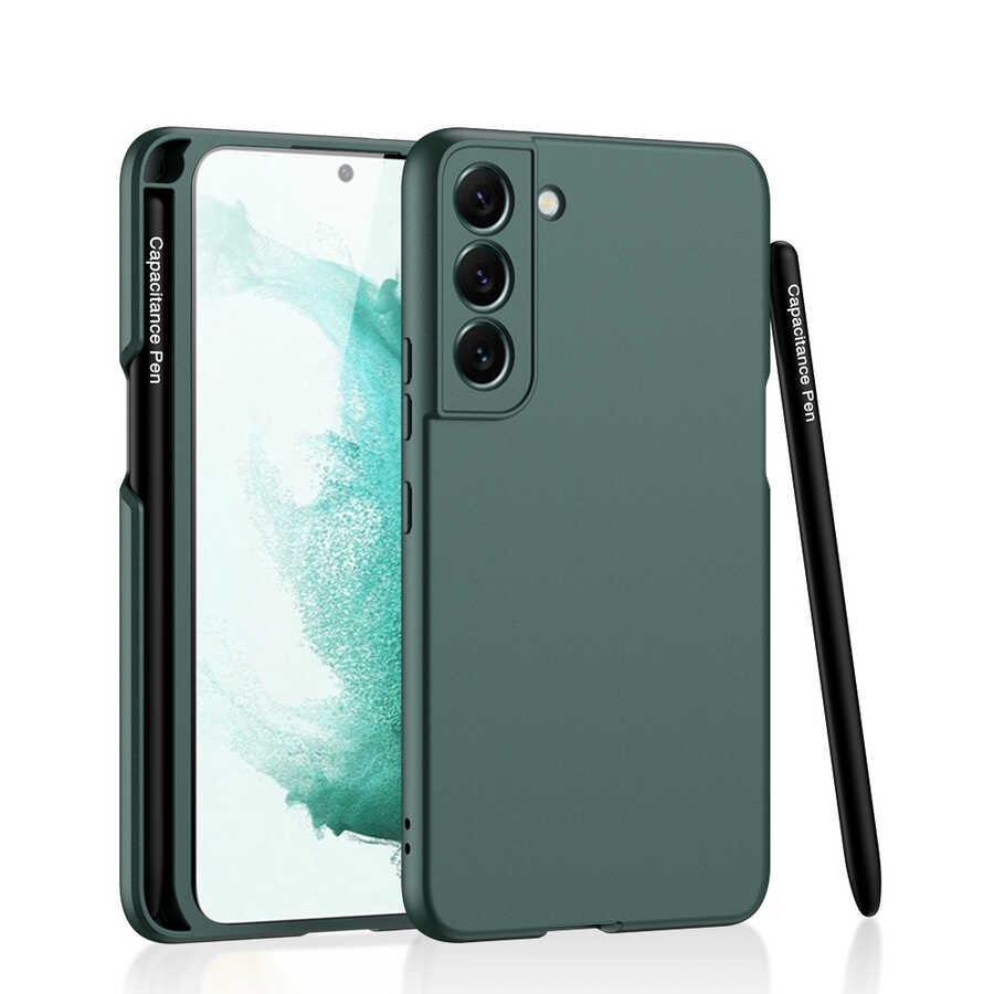 Galaxy S22 Plus Uyumlu Kılıf Zore Kalemli Kıpta Kapak