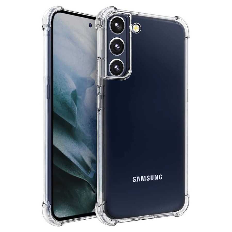 Galaxy S22 Plus Uyumlu Kılıf Zore Kamera Korumalı Nitro Anti Shock Silikon