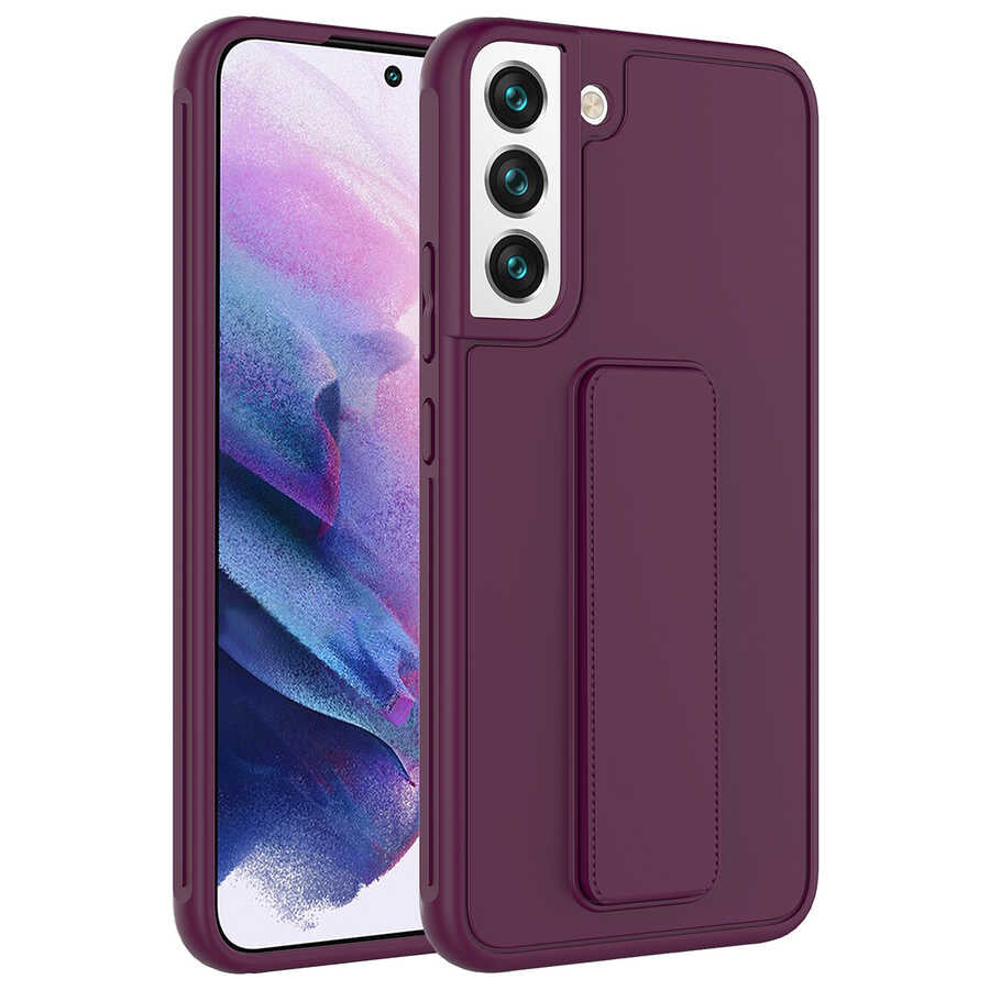 Galaxy S22 Plus Uyumlu Kılıf Zore Qstand Kapak