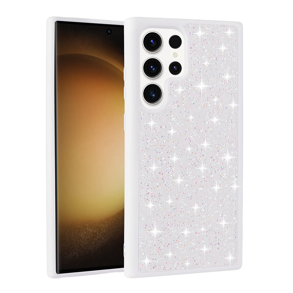 Galaxy S22 Ultra Uyumlu Kılıf Parlak Taşlı Tasarım Zore Pırlanta Kapak