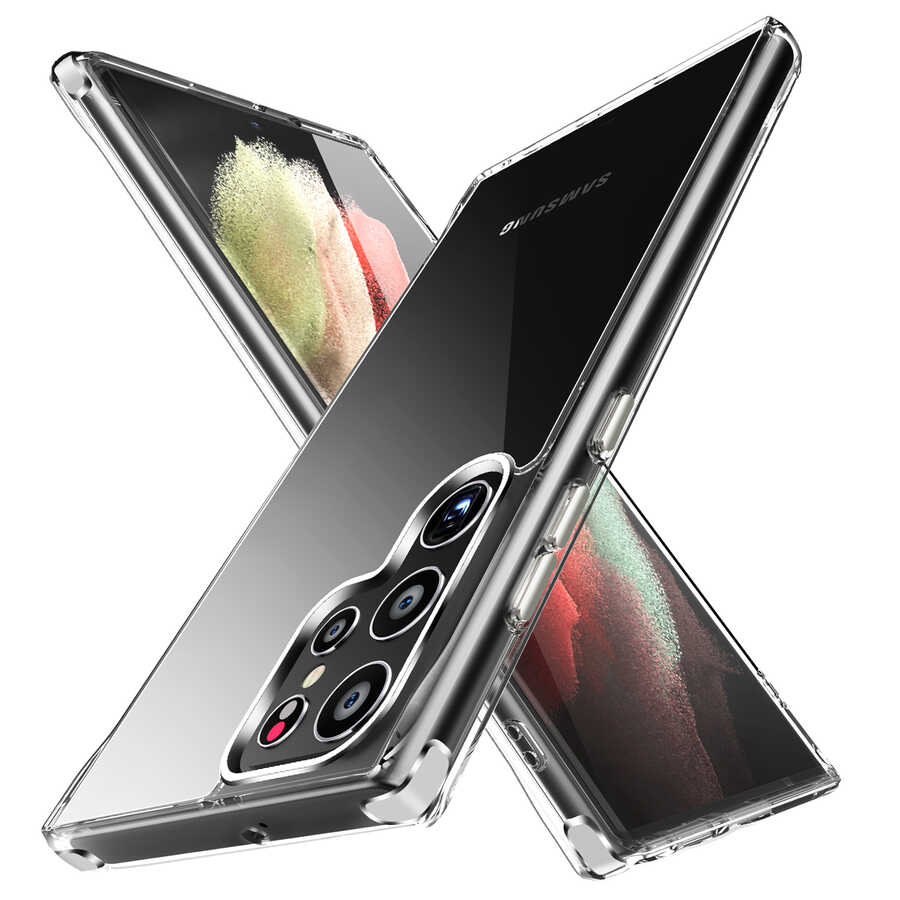 Galaxy S22 Ultra Uyumlu Kılıf Zore Forst Kapak