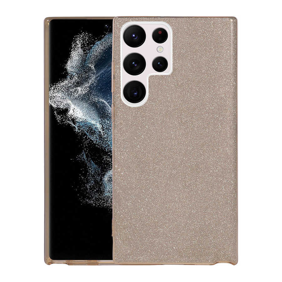 Galaxy S22 Ultra Uyumlu Kılıf Zore Shining Silikon