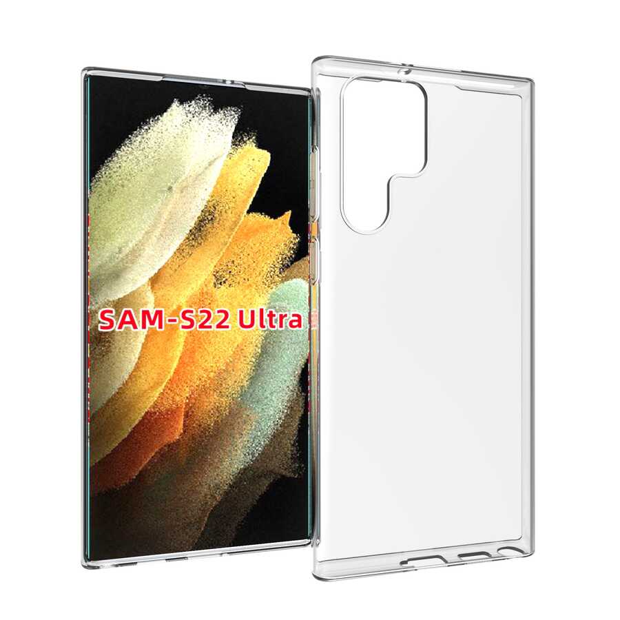 Galaxy S22 Ultra Uyumlu Kılıf Zore Süper Silikon Kapak